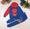 New Baby Boys Spring Autumn Spiderman Sports suit 2 pieces set