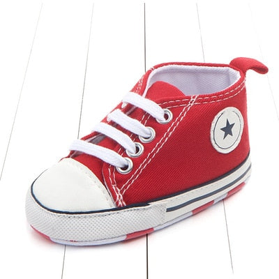 New Canvas Classic Sports Sneakers Newborn Baby Boys Girls Shoes