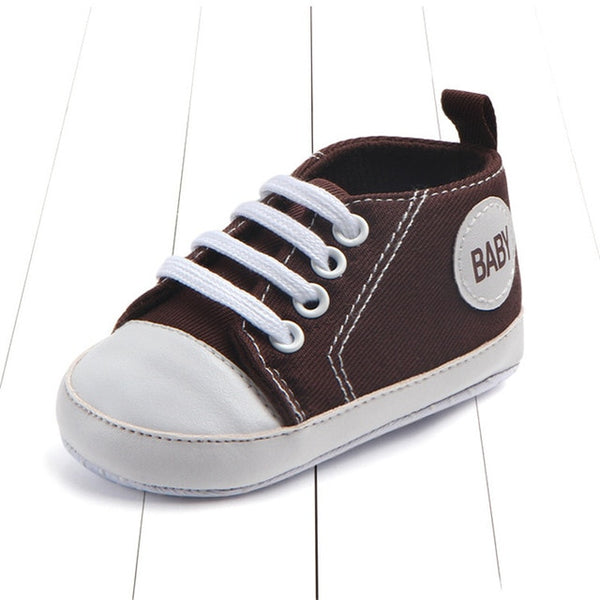 New Canvas Classic Sports Sneakers Newborn Baby Boys Girls Shoes