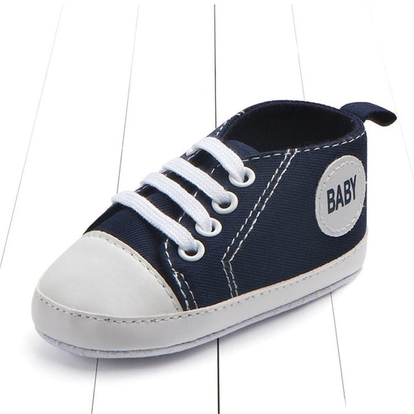 New Canvas Classic Sports Sneakers Newborn Baby Boys Girls Shoes