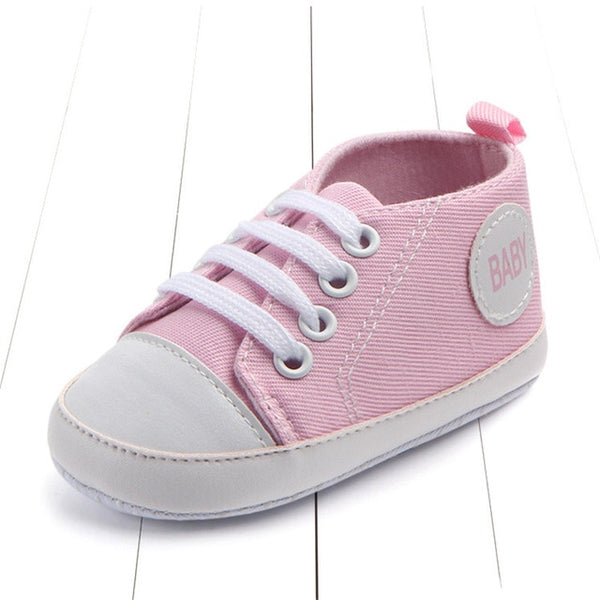New Canvas Classic Sports Sneakers Newborn Baby Boys Girls Shoes