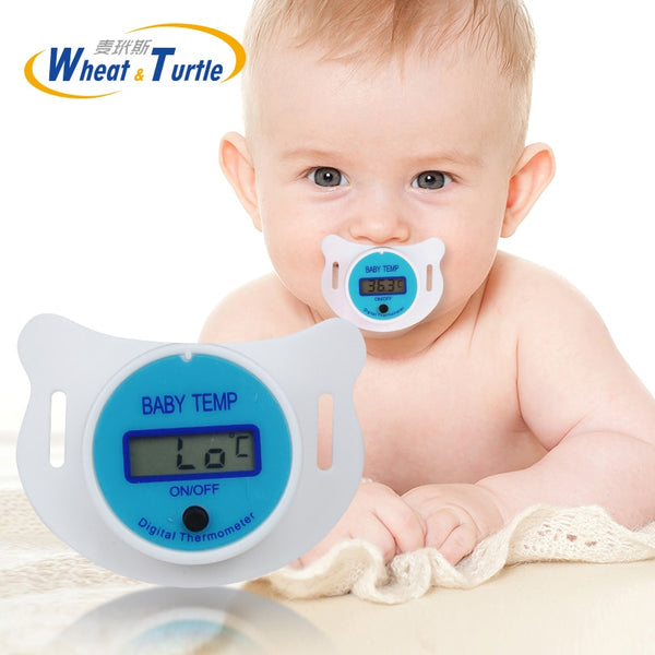 Baby Nipple Thermometer Medical Silicone Pacifier LCD Digital Children's Thermometer Health Safety Care Thermomete
