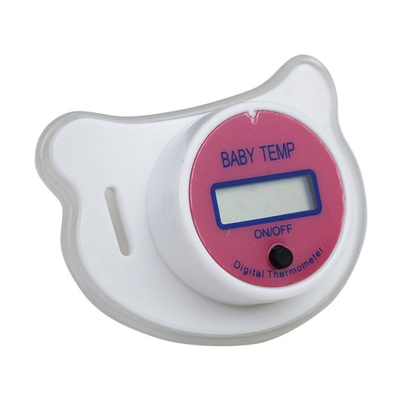 Baby Nipple Thermometer Medical Silicone Pacifier LCD Digital Children's Thermometer Health Safety Care Thermomete