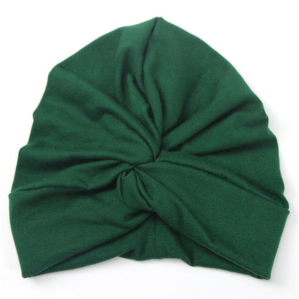 New Designed Cute Baby Hat Cotton Soft Turban Knot Girl Summer Hat Bohemian style Kids Newborn Cap