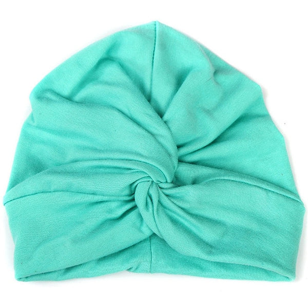New Designed Cute Baby Hat Cotton Soft Turban Knot Girl Summer Hat Bohemian style Kids Newborn Cap