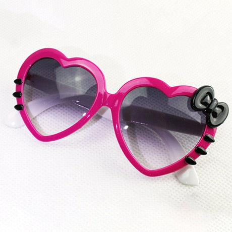 MOSILIN Sunglasses Kids Brand Designer Hello Kitty Fashion Flip Up Sunglasses