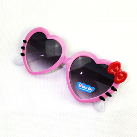 MOSILIN Sunglasses Kids Brand Designer Hello Kitty Fashion Flip Up Sunglasses