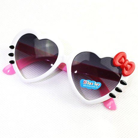 MOSILIN Sunglasses Kids Brand Designer Hello Kitty Fashion Flip Up Sunglasses