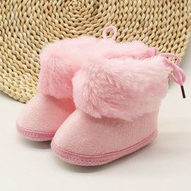 Winter Sweet Newborn Baby Girls Princess Winter Boots