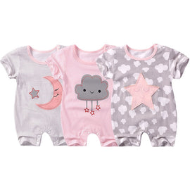 Summer New style baby rompers Short sleeve Newborn Infant Baby Boy Girl clothes Cute Cartoon