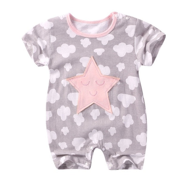 Summer New style baby rompers Short sleeve Newborn Infant Baby Boy Girl clothes Cute Cartoon