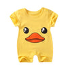 Summer New style baby rompers Short sleeve Newborn Infant Baby Boy Girl clothes Cute Cartoon