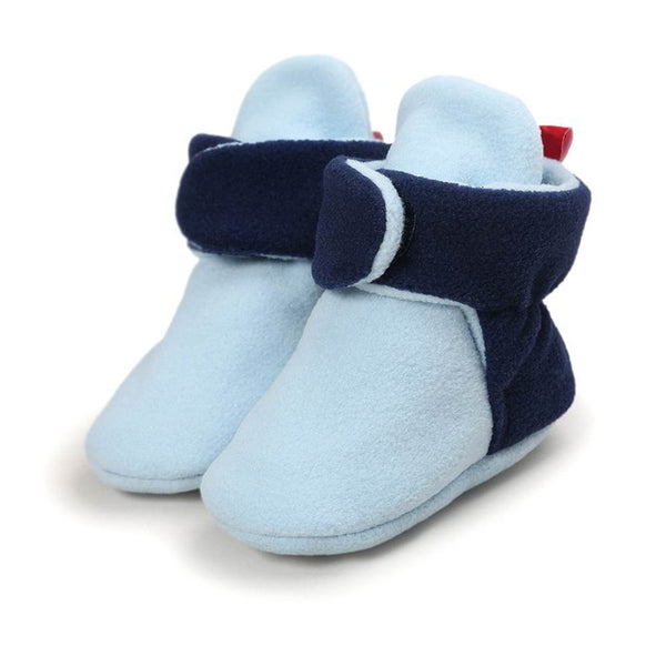 Unisex Baby Newborn Cozie Faux Fleece Bootie Winter Warm Infant Toddler Crib Shoes