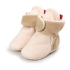 Unisex Baby Newborn Cozie Faux Fleece Bootie Winter Warm Infant Toddler Crib Shoes
