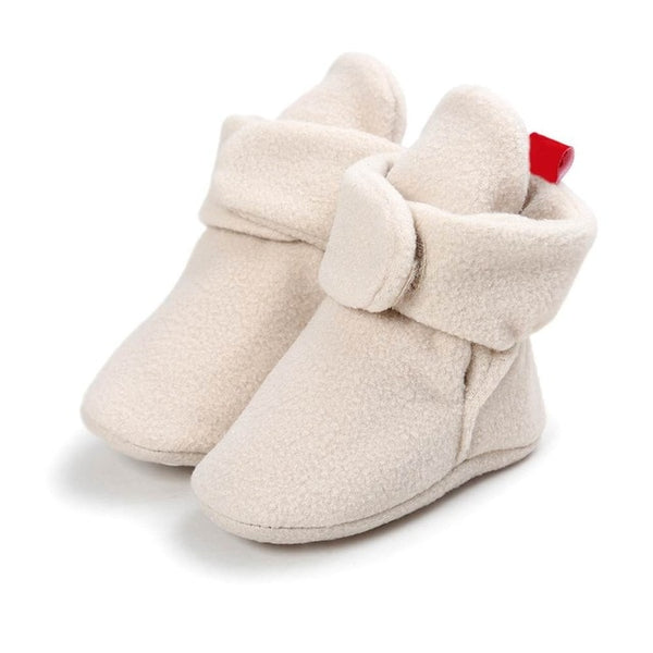 Unisex Baby Newborn Cozie Faux Fleece Bootie Winter Warm Infant Toddler Crib Shoes
