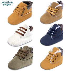 Newborn Baby Boys Classic Handsome First Walkers Shoes