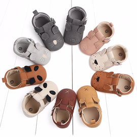 Cute Baby Shoes For Girls Soft Moccasins Shoe Spring Cat Baby Girl Sneakers