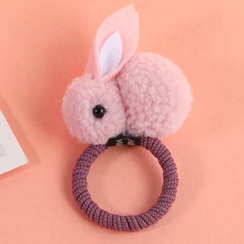 New Cute  Animals Rabbit  Style Hair Bands Felt Three-Dimensional Plush Rabbit Ears Headband