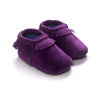 Newborn Baby Boy Girl PU Suede Moccasins Soft Shoes Fringe Soft Soled First Walker