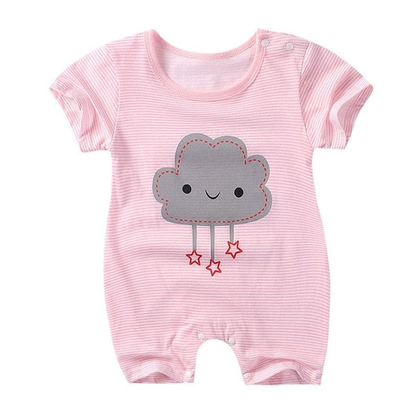 Summer New style baby rompers Short sleeve Newborn Infant Baby Boy Girl clothes Cute Cartoon