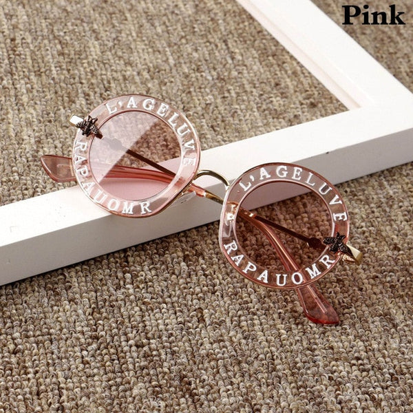 Steampunk Metal Bee Kids Sunglasses