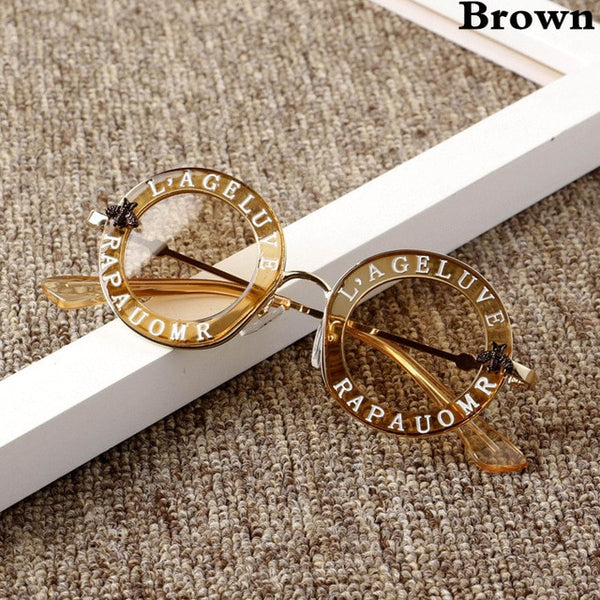 Steampunk Metal Bee Kids Sunglasses